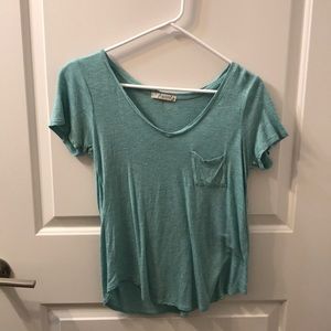 Blue pocket tee